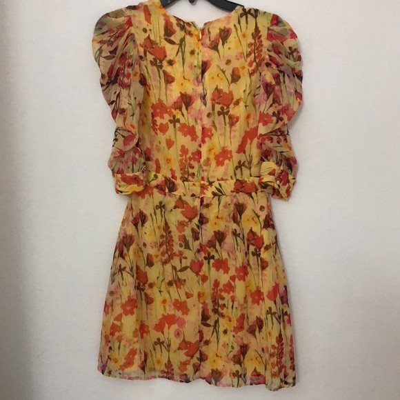 Walter Baker Adriana Dress Yellow Tulip size 2 - Picture 8 of 8